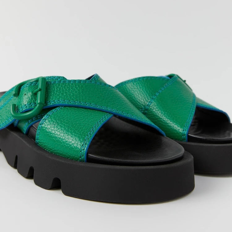Miista Lacey Green Sandals – Doppio Shoes