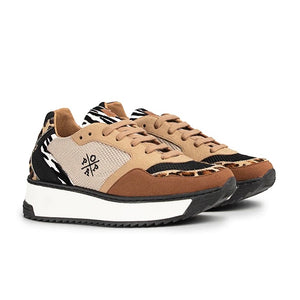 POPA Suede Animal Sneakers