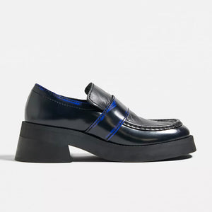 Miista Blue Loafers