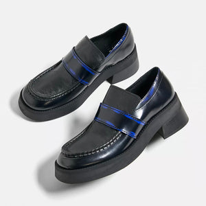 Miista Blue Loafers