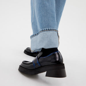 Miista Blue Loafers