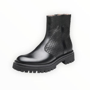 Le Bohemien Black Ankle Boots