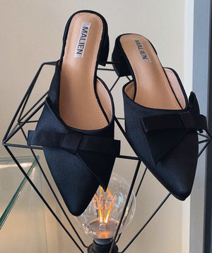 MALIEN BLACK MULES