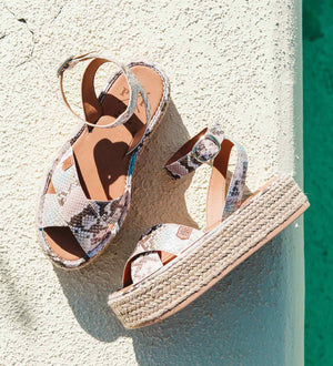 POPA Snake Sandals