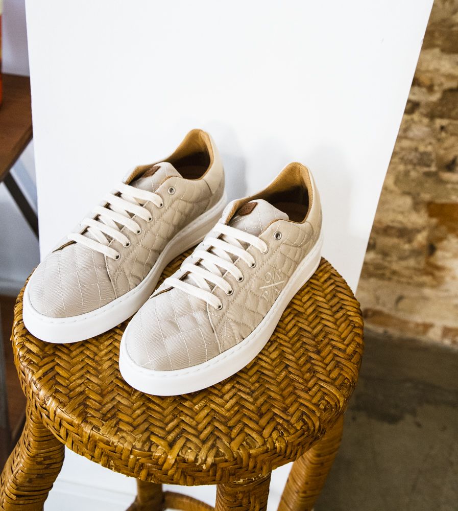 POPA Sneakers Rhombus Beige