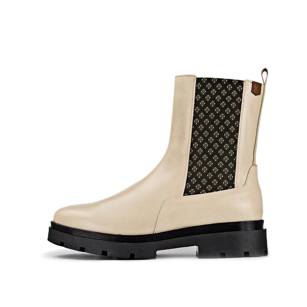 POPA Beige Chelsea Boots