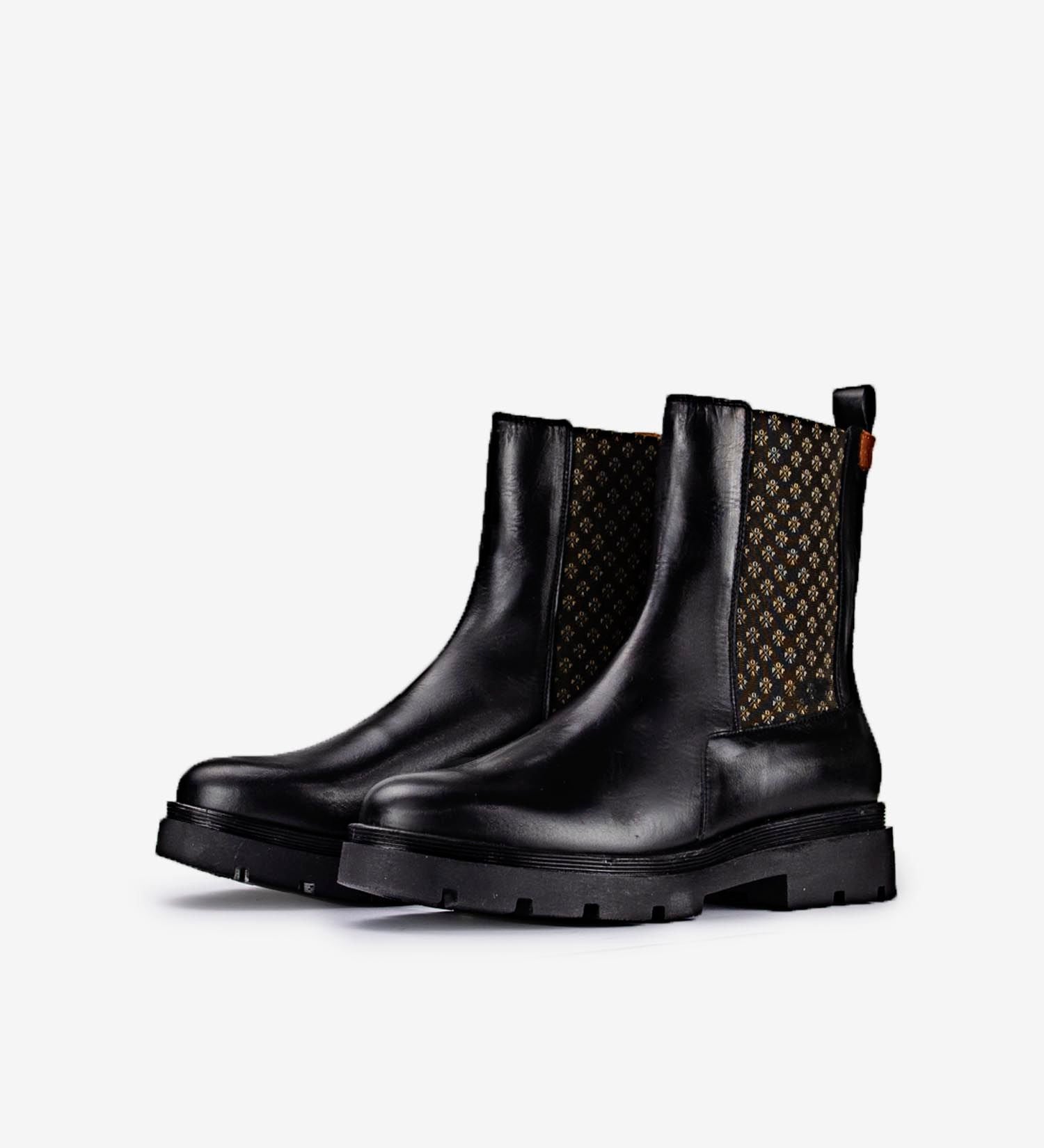POPA Black Chelsea Boots