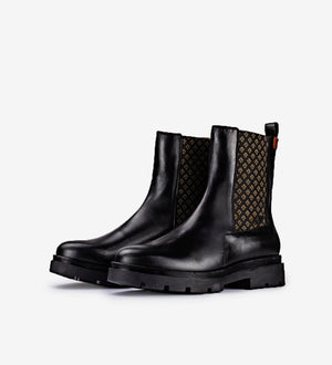 POPA Black Chelsea Boots