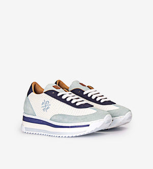 POPA Sneaker Maladeta Stripes Blue